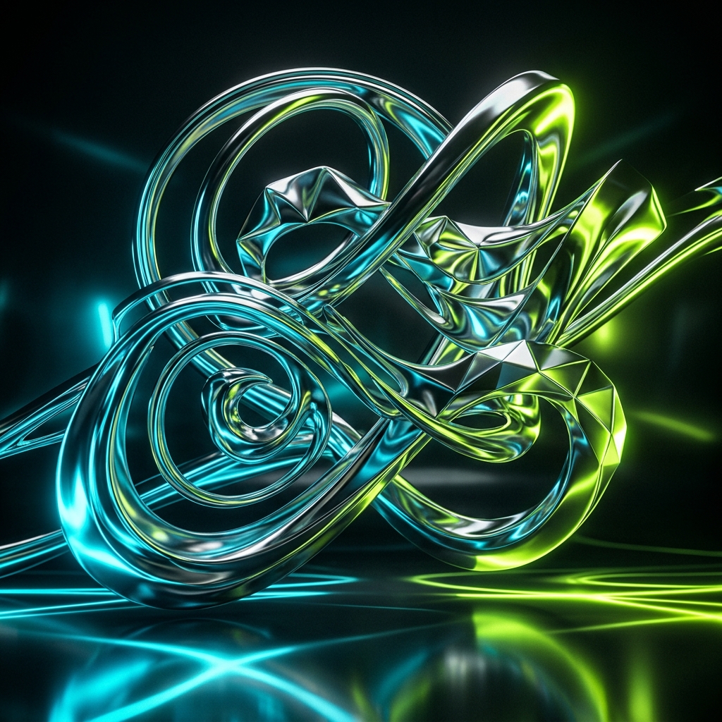 Liquid Chrome Geometry